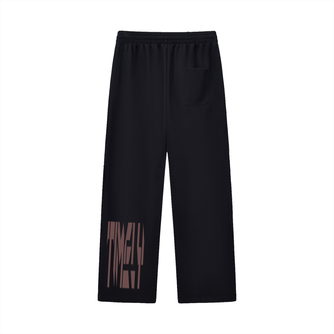 Curved Stripe Straight Sweatpants(perfect unisex joggers quality)