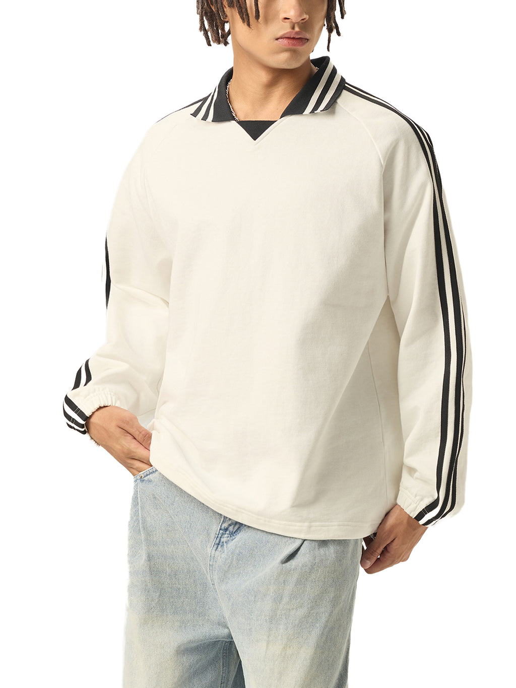 Collar Sweatshirt(weather friendly for unisex)