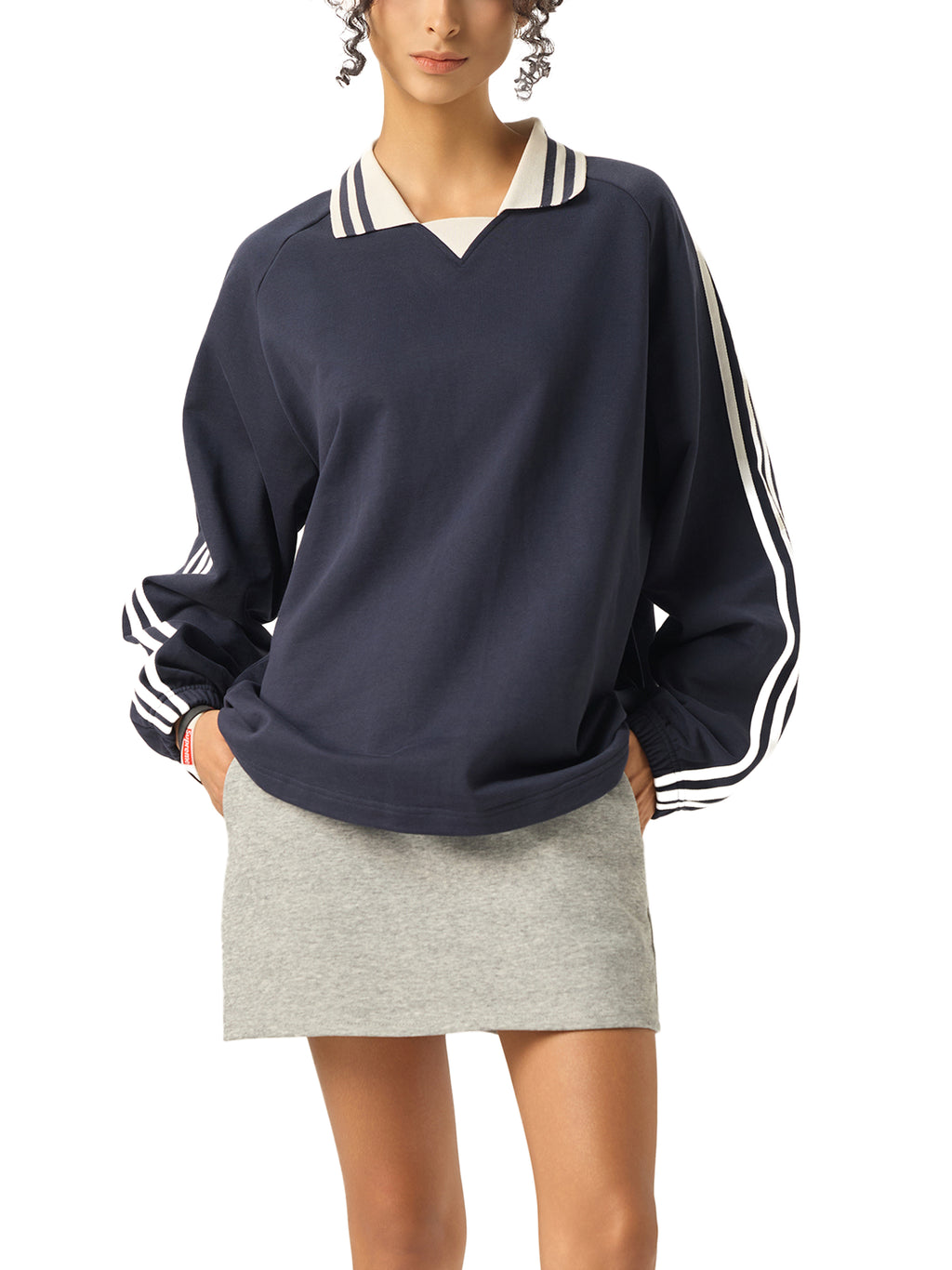 Collar Sweatshirt(weather friendly for unisex)