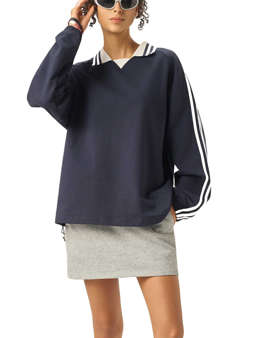 Collar Sweatshirt(weather friendly for unisex)