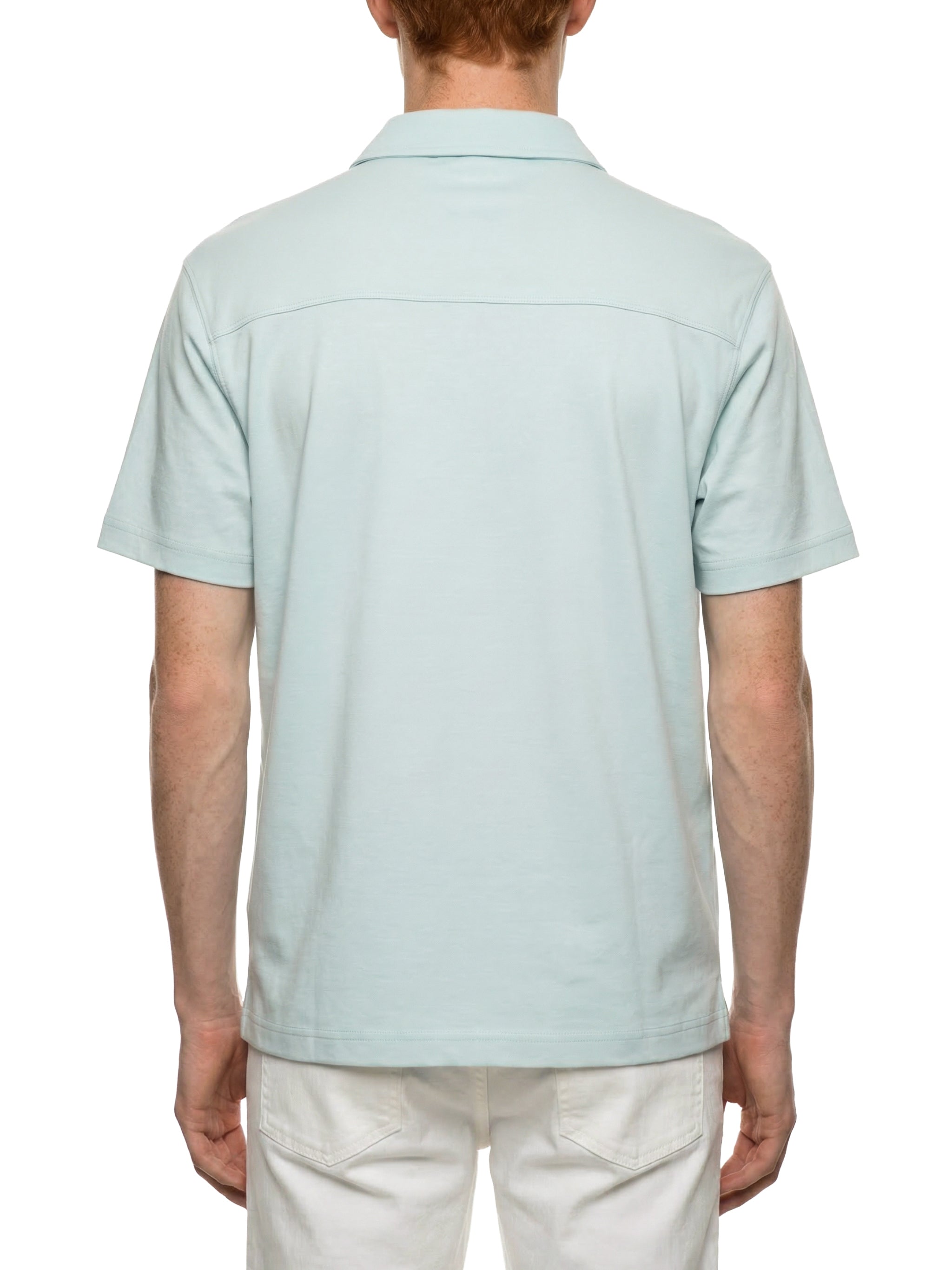 Quarter-Zip Polo Shirt