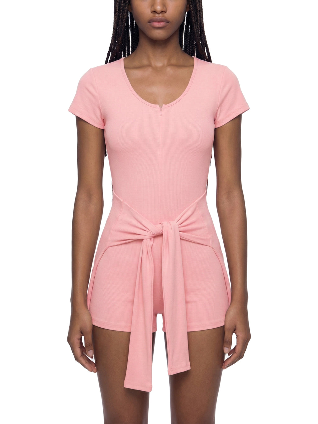 Baddie Blush Playsuit for lady's (slim fit with all sizes)