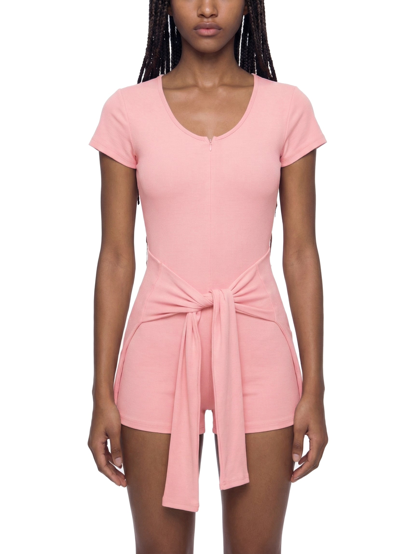 Baddie Blush Playsuit for lady's (slim fit with all sizes)